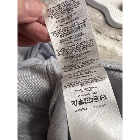 Columbia Women's Castle Dale Full Zip Fleece Jacket pockets Light Gray 2x NWT - Picture 8 of 10